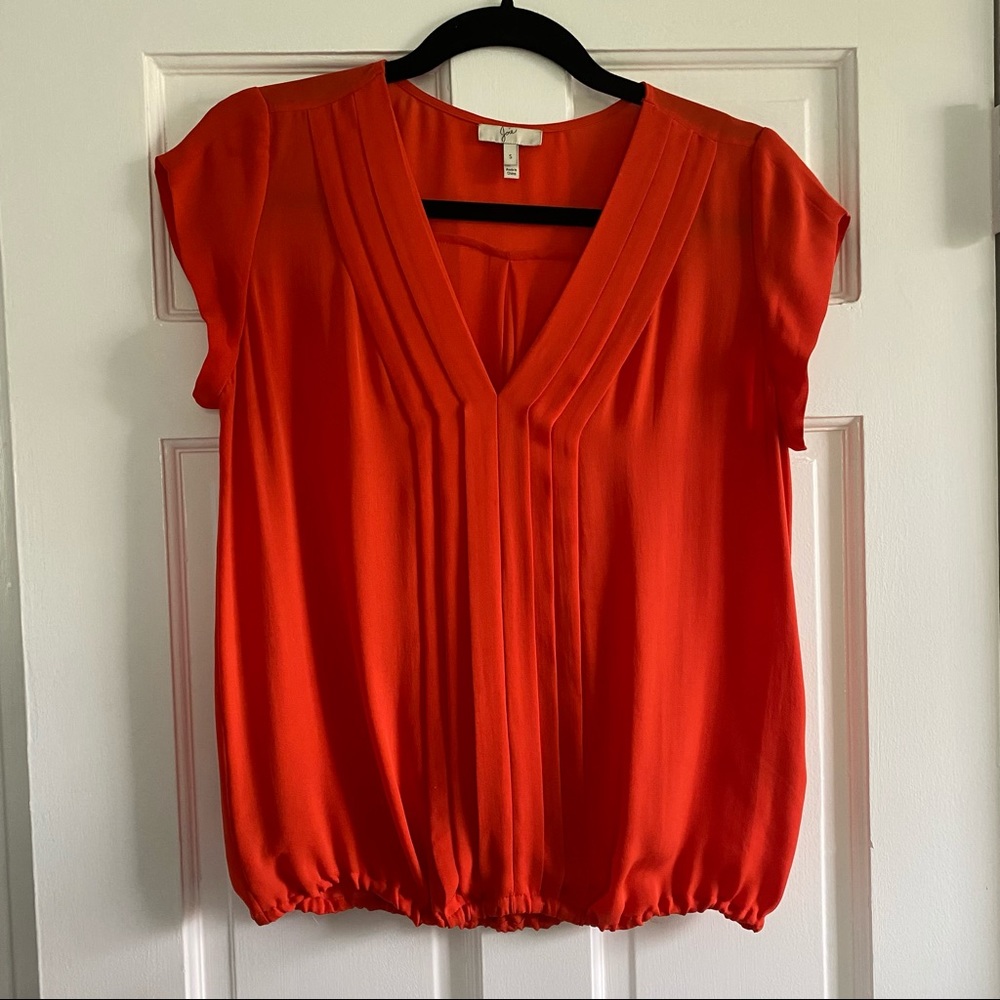 Joie v-neck silk blouse